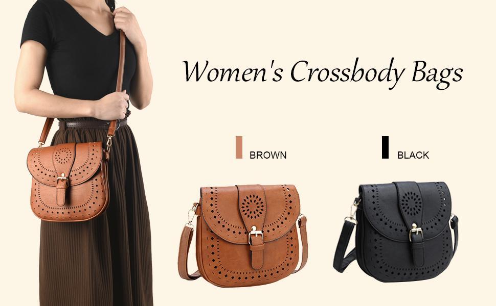 Vintage Hollow Crossbody Bag
