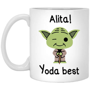 Baby Yoda The Mandalorian Ceramic White Coffee Mug Water Cup