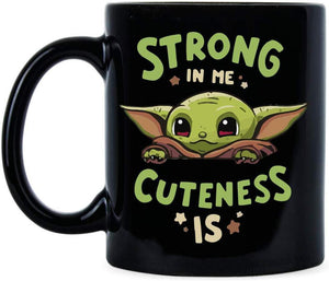 Baby Yoda The Mandalorian ceramic coffee mug