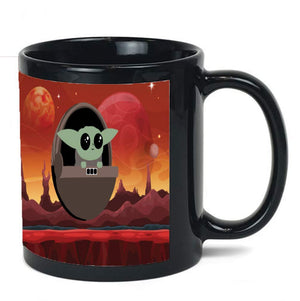 Baby Yoda The Mandalorian ceramic coffee mug