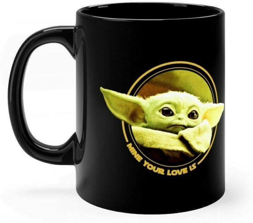 Baby Yoda The Mandalorian ceramic coffee mug