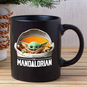 Baby Yoda The Mandalorian ceramic coffee mug